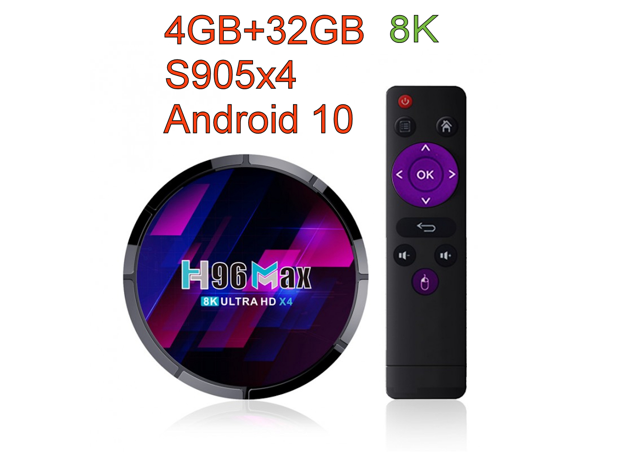 Android TV H96 Max X4 32