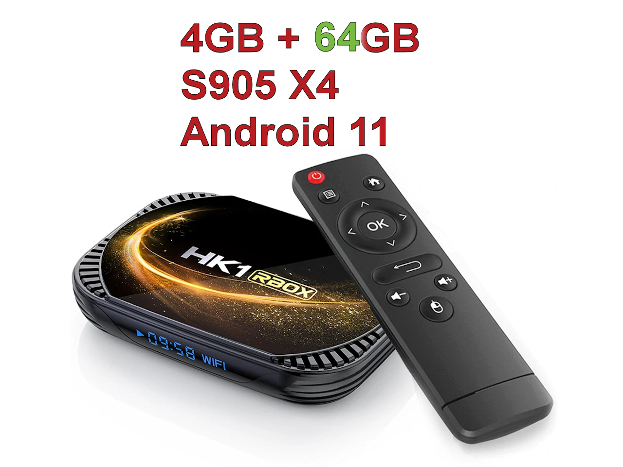 Android TV HK1 X4 64