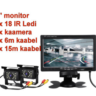 7″ Monitor MN-104Cam2 Monitor