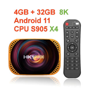 Android TV HK1 RBOX X4 32 TV/Monitor/Projektor/DVD/Tahvel