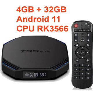 Android TV T95 Plus 32 TV/Monitor/Projektor/DVD/Tahvel