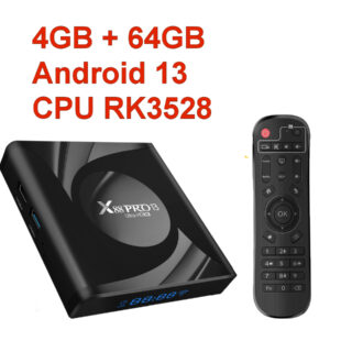 Android TV X88 Pro 13 TV/Monitor/Projektor/DVD/Tahvel