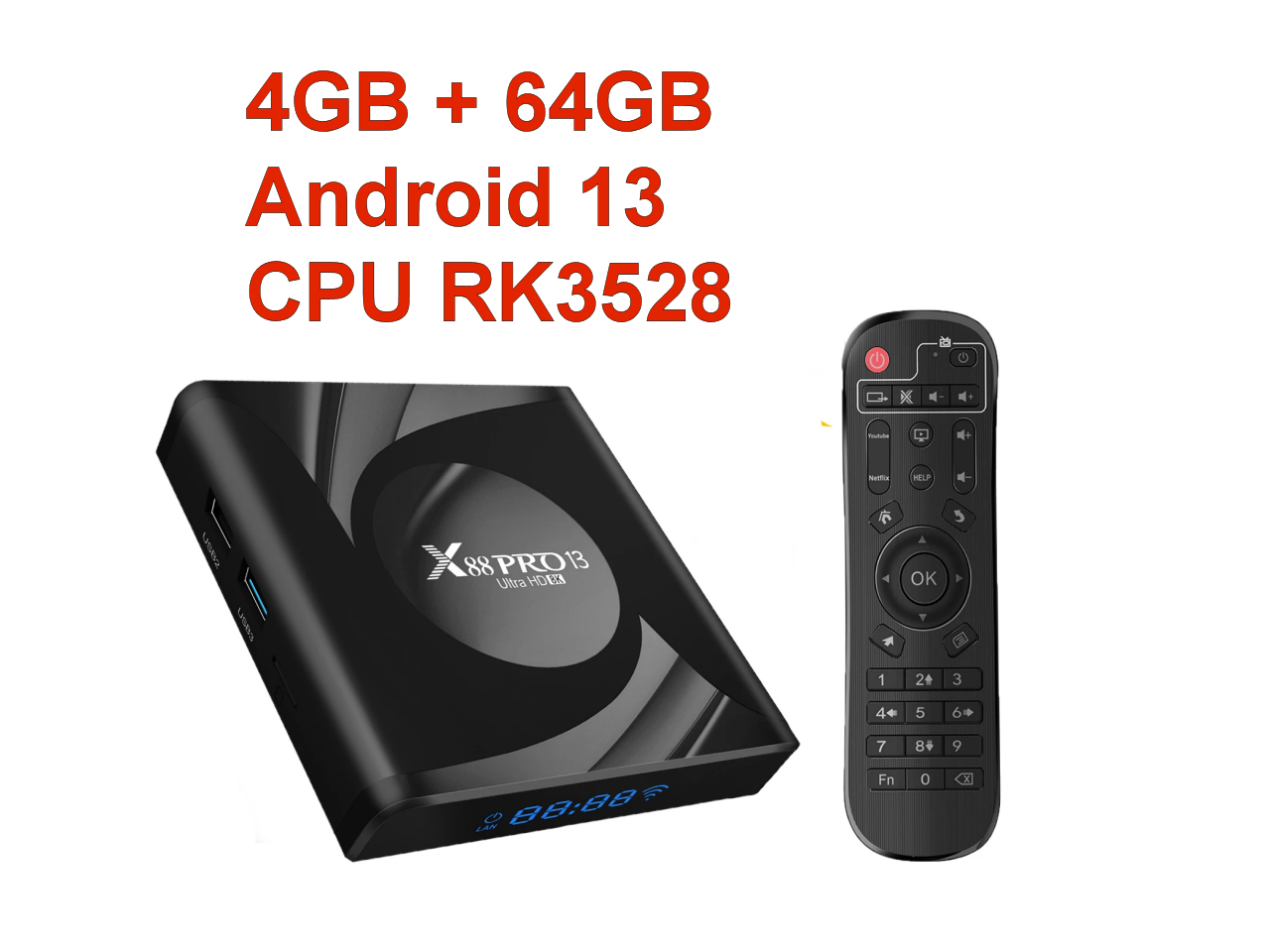 Android TV X88 Pro 13