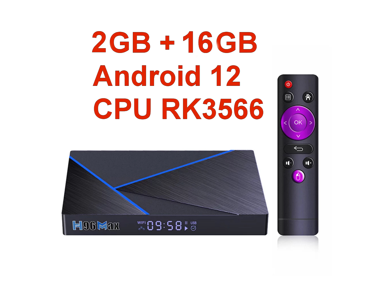 Android TV H96 Max V56 2+16