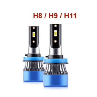 LED pirn Q2 H11, H8, H9 LED tuled autole