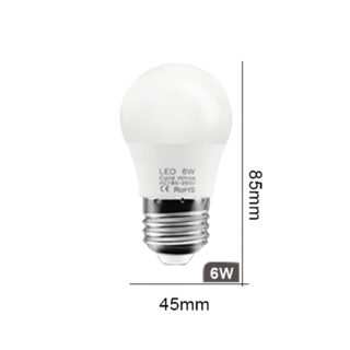 LED pirn SMD-6W Mini E27 Pesa