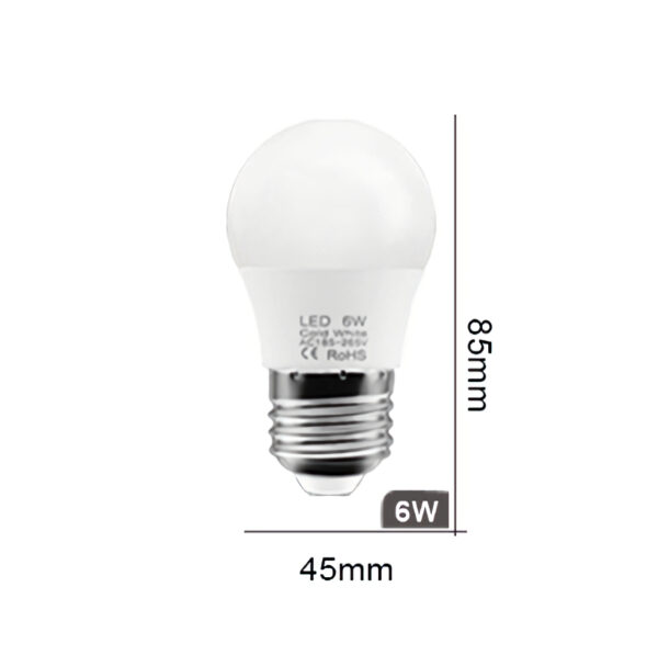 LED pirn SMD-6W Mini E27 Pesa