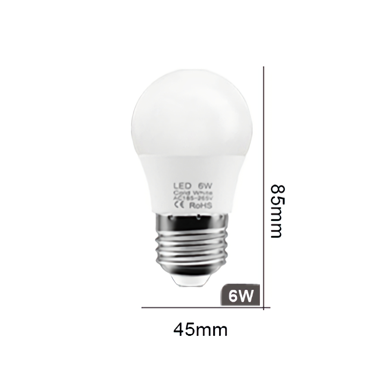 LED pirn SMD-6W Mini