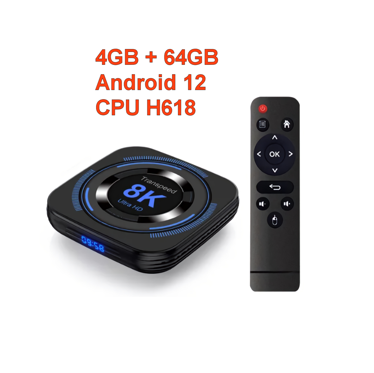 Android TV HK1 H8S  64