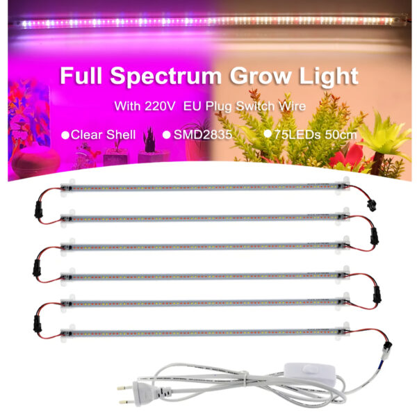 Taimelamp 2×75 LED lambid, valgustid